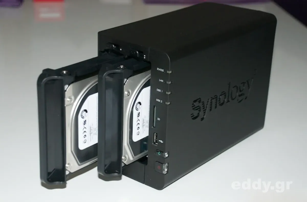 Synology DS211+ als heimischer Datenspeicher