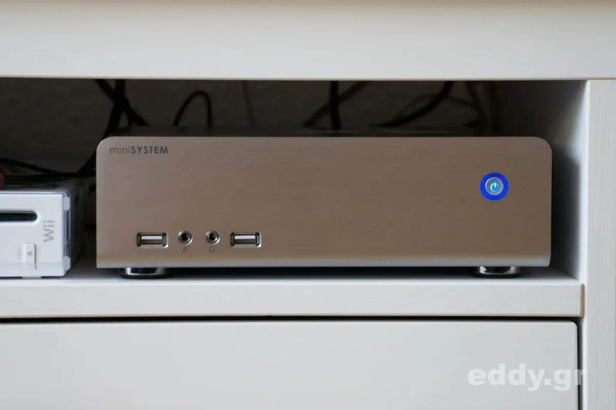 Bau eines HTPC im kleinen Alu-Gehäuse, mit externem 60 Watt Netzteil, AMD E-350, SSD und OpenELEC