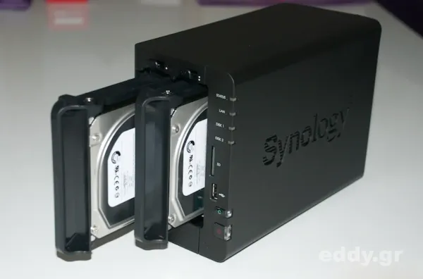 Synology DS211+ als heimischer Datenspeicher